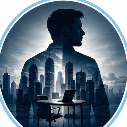 Business leaders in a reflective conversation